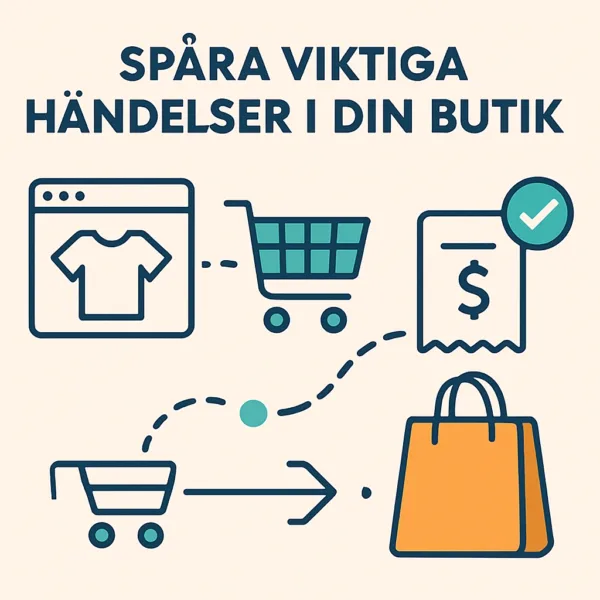 Spåra viktiga händelser i din butik
