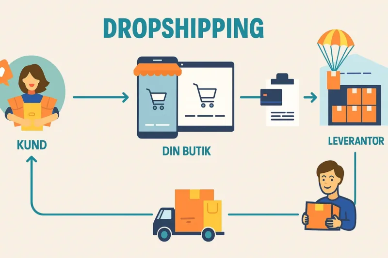 dropshipping - processen - 2025